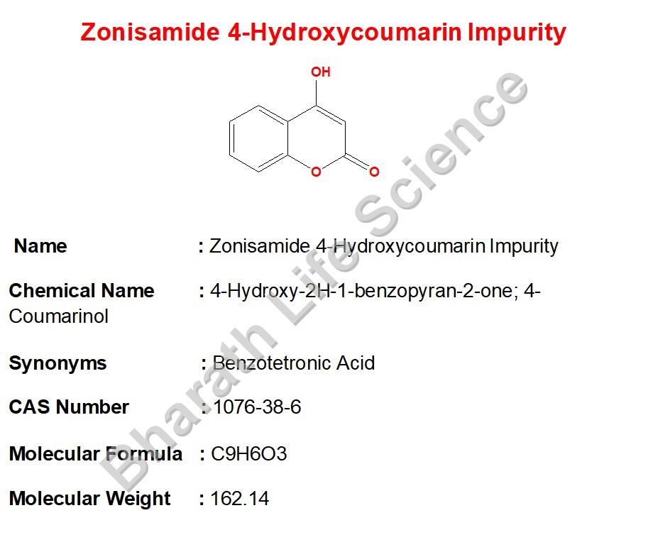 Zonisamide 4-Hydroxycoumarin Impurity